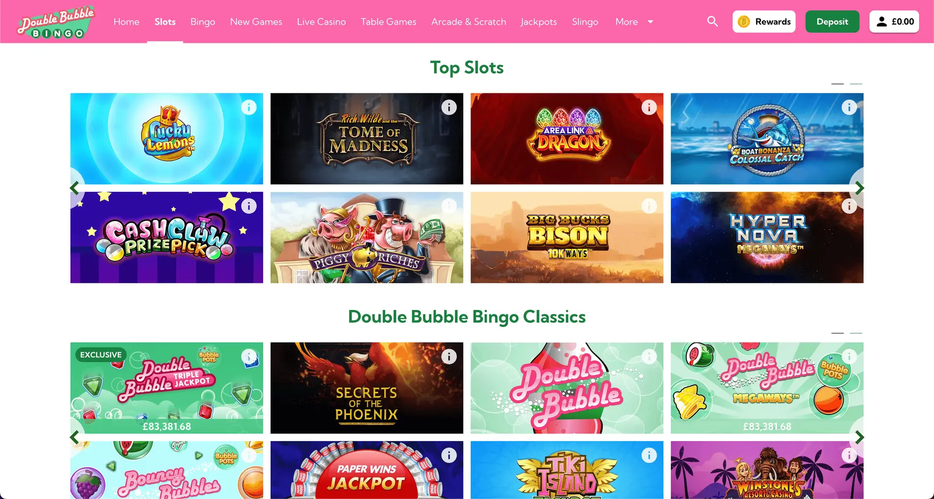 Double Bubble Bingo slide1