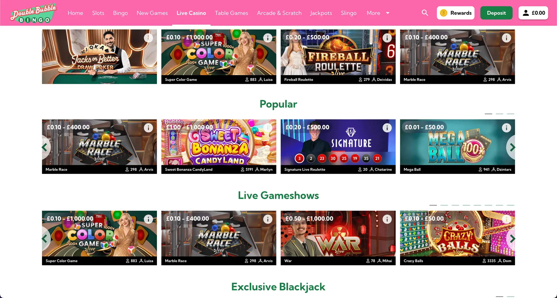 Double Bubble Bingo slide2